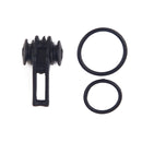 10 PCS/Bag Plastic Fishing Hook Keeper for Fishing Rod Pole Fishing Lures Bait Safety Holder Fishing Tackle(Black)