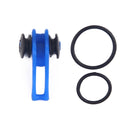 10 PCS/Bag Plastic Fishing Hook Keeper for Fishing Rod Pole Fishing Lures Bait Safety Holder Fishing Tackle(Blue)