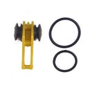 10 PCS/Bag Plastic Fishing Hook Keeper for Fishing Rod Pole Fishing Lures Bait Safety Holder Fishing Tackle(Yellow)