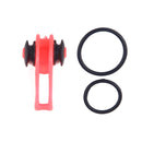 10 PCS/Bag Plastic Fishing Hook Keeper for Fishing Rod Pole Fishing Lures Bait Safety Holder Fishing Tackle(Pink)
