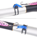 10 PCS/Bag Plastic Fishing Hook Keeper for Fishing Rod Pole Fishing Lures Bait Safety Holder Fishing Tackle(Pink)