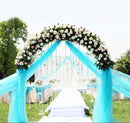 3 PCS Tulle Roll Crystal Fabric Organza Tulle Roll Spool Decoration for Wedding Birthday Party, Size:4.5mx48cm(White)