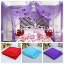 3 PCS Tulle Roll Crystal Fabric Organza Tulle Roll Spool Decoration for Wedding Birthday Party, Size:4.5mx48cm(White)