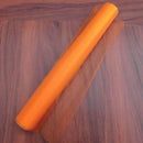 3 PCS Tulle Roll Crystal Fabric Organza Tulle Roll Spool Decoration for Wedding Birthday Party, Size:4.5mx48cm(Orange)