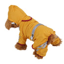 Waterproof Jacket Clothes Fashion Pet Raincoat Puppy Dog Cat Hoodie Raincoat, Size:L(Red)