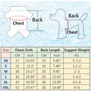 Dog Pajamas Fleece Jumpsuit Autumn Winter Dog Clothes Four legs Warm Pet Clothes, Size:L(Rainbow Color)