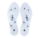 One Pair Breathable Running Shock Absorption Massage Insole, Size:L About 29cm(Blue)