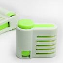 4 PCS DIY Cake Slicers 5 Layers Cake Pie Slicer(Green)