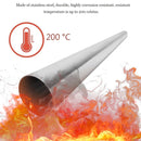 5 PCS Cone Roll Moulds Stainless Steel Spiral Nozzle Croissants Pastry Cream Horn Cake Mold(Large 12x3x3cm )