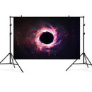 2.1m x 1.5m Black Hole Starry Sky Theme Party Children's Studio Photography Background Cloth(TK1)
