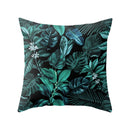 Tropical Plants Pillow Case Polyester Decorative Pillowcases Green Leaves Throw Pillow Cover Square 45CM x45CM(28)