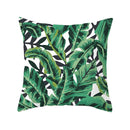 Tropical Plants Pillow Case Polyester Decorative Pillowcases Green Leaves Throw Pillow Cover Square 45CM x45CM(29)