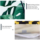 Tropical Plants Pillow Case Polyester Decorative Pillowcases Green Leaves Throw Pillow Cover Square 45CM x45CM(31)