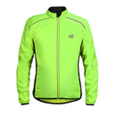 Reflective High-Visibility Lightweight Sports Jacket Packable Windproof Long Sleeve Sportswear, Size:M(Fluorescent Green)