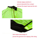 Reflective High-Visibility Lightweight Sports Jacket Packable Windproof Long Sleeve Sportswear, Size:XXXL(White)