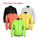 Reflective High-Visibility Lightweight Sports Jacket Packable Windproof Long Sleeve Sportswear, Size:XXXL(Black)