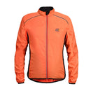 Reflective High-Visibility Lightweight Sports Jacket Packable Windproof Long Sleeve Sportswear, Size:XXXL(Orange)