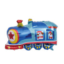 Baby Birthday Party Set Children Toy Car Aluminum Balloon, Style:Train