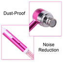 Glowing Zipper Sport Music Wired Earphones for 3.5mm Jack Phones(Purple)