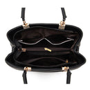 Women Luxury Tote Plum Blossom Bow Sweet Messenger Bag(Grey)
