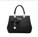 Women Luxury Tote Plum Blossom Bow Sweet Messenger Bag(Royal Blue)