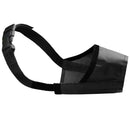 Pet Supplier Dog Muzzle Breathable Nylon Comfortable Soft Mesh Adjustable Pet Mouth Mask Prevent Bite, Size:14cm(Black)