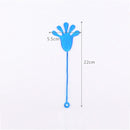 10 PCS Elastic And Flexible Sticky Palms Large Climbing Wall Palms Whole Human Toys, Random Color Delivery