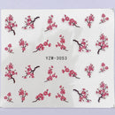 10 PCS Water Transfer Nail Sticker Decals Fruit Cream Cake Cat Beauty Decoration Designs(YZW-3053)