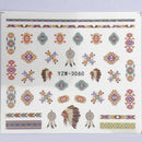 10 PCS Water Transfer Nail Sticker Decals Fruit Cream Cake Cat Beauty Decoration Designs(YZW-3060)