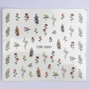 10 PCS Water Transfer Nail Sticker Decals Fruit Cream Cake Cat Beauty Decoration Designs(YZW-3061)