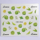 10 PCS Water Transfer Nail Sticker Decals Fruit Cream Cake Cat Beauty Decoration Designs(YZW-3066)