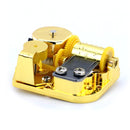 Eight-tone Gold-plated Bar Repair Parts DIY Sky City Paperback Music Box(Castle in the Sky)