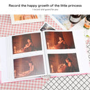 4D 6 inch Interstitial Photo Album 50 Pages for 200 PCS Photos Scrapbook Paper Baby Family Wedding Photo Albums(Good Time)
