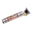 Surker SK-6012 Retro Oil Head Electric Clipper Hair Salon Scratch Hair Clipper(USB Dual Battery)
