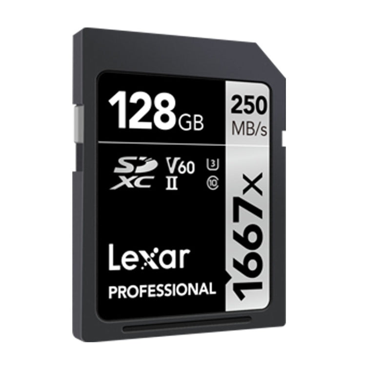 Lexar SD-1667x High Speed SD Card SLR Camera Memory Card, Capacity:128GB