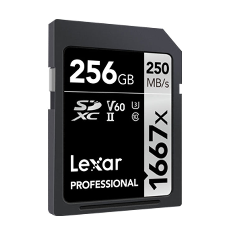 Lexar SD-1667x High Speed SD Card SLR Camera Memory Card, Capacity:256GB