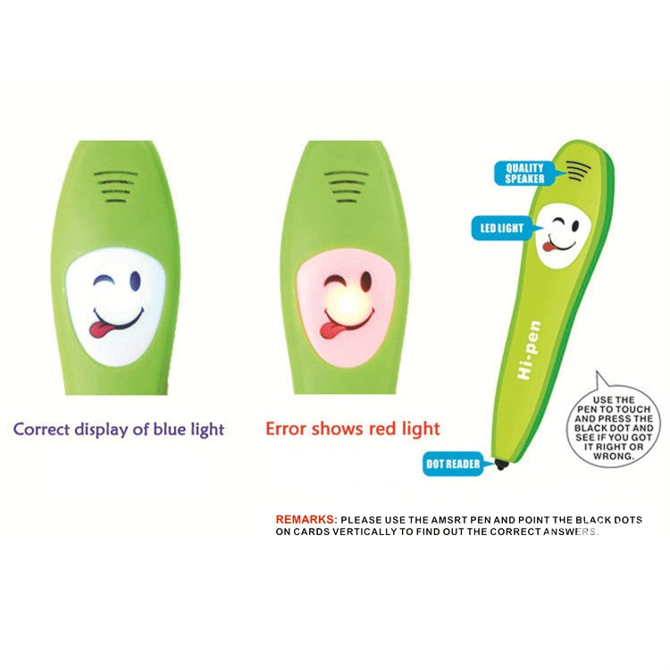 English Puzzle Early Education Point Reading Pen Childrens Intellectual Toys Intelligent Learning Pen
