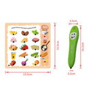 English Puzzle Early Education Point Reading Pen Childrens Intellectual Toys Intelligent Learning Pen