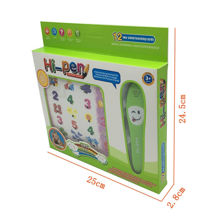English Puzzle Early Education Point Reading Pen Childrens Intellectual Toys Intelligent Learning Pen