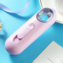 TL-808 Ultrasonic Hand-held Facial Nano Moisture Meter Hydration Instrument Automatic Alcohol Disinfection Sprayer(Pink)