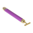 Beauty Electric Facial Pulse Roller Massager(Purple)