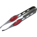 3 PCS LED with Light Eyebrow Clip Eyebrow Tweezers Four-hole Eyebrow Pliers Beauty Eyebrow Clip Stainless Steel Beauty Tool