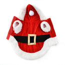 Christmas Dog Clothes for Small Dogs Santa Dog Costume Winter Pet Coats, Size:XS(Red)
