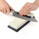 White Corundum Double-sided Sharpened Petroleum Stone Home Kitchen Whetstone, Typle:Red Blue 1000/3000
