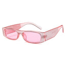 Square Sunglasses Women Imitation Diamond Lasses Fashion UV400 Sunglasses(C8)