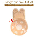 3 PCS Breast Lift Tape Intimates Sexy Underwear Accessories Reusable Silicone Push Up Breast Nipple Cover Invisible Adhesive Bra(AB Size (diameter: 9cm))
