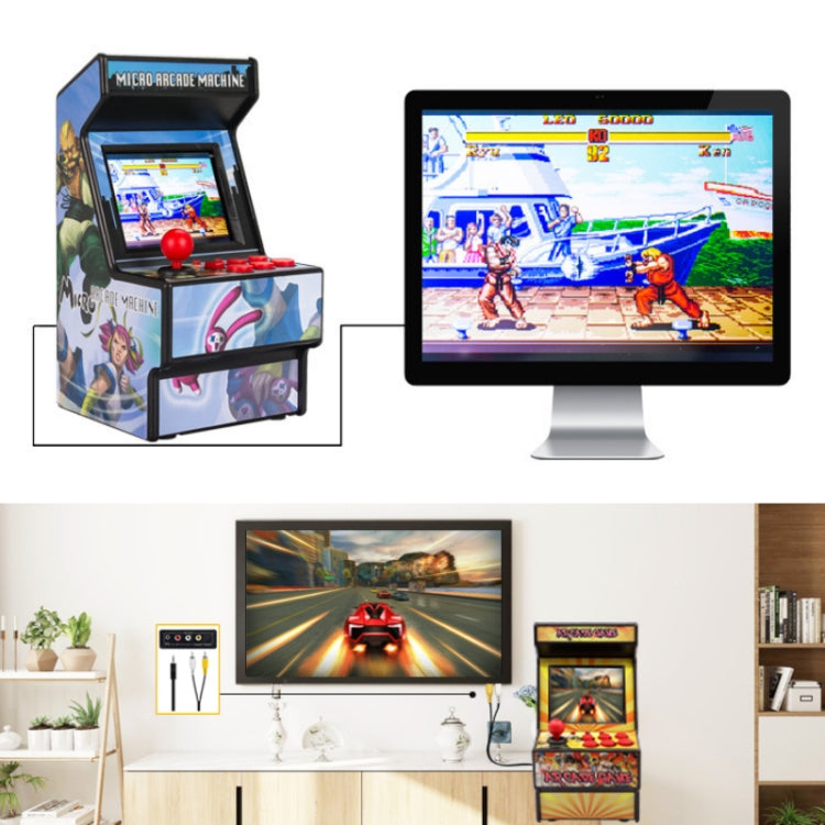 Retro Mini Arcade Handheld Game Console 16-bit Built-in 156 Games (Arcade 4