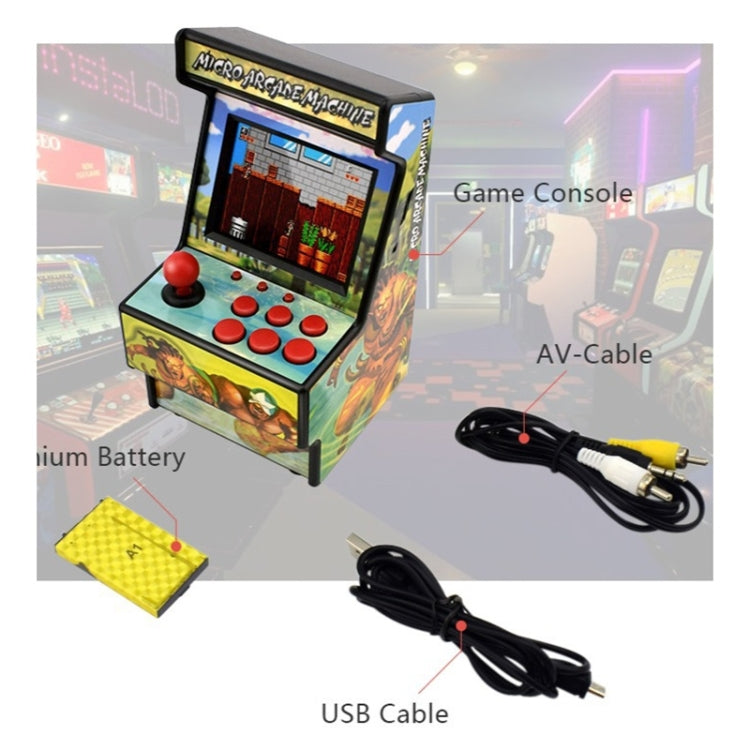 Retro Mini Arcade Handheld Game Console 16-bit Built-in 156 Games (Arcade 3