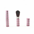 2 PCS Blush Brush Foundation Powder Brushes Makeup Tool Cosmetics Stretching Cream Brush Soft Face Make UP Beauty Essentials(Pink)