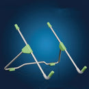 Laptop Cooling Bracket Tablet PC Aluminum Alloy Desktop Adjustable Folding Metal Lazy Bracket(Green)